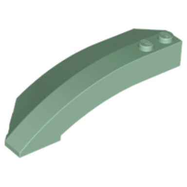 sand green wedge 8 x 3 x 2 open right