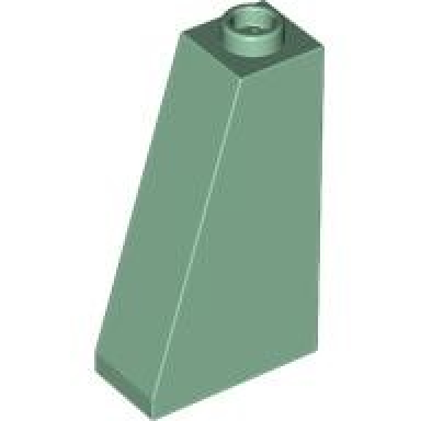 sand green slope 75 2 x 1 x 3 - hollow stud