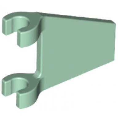 sand green flag 2 x 2 trapezoid