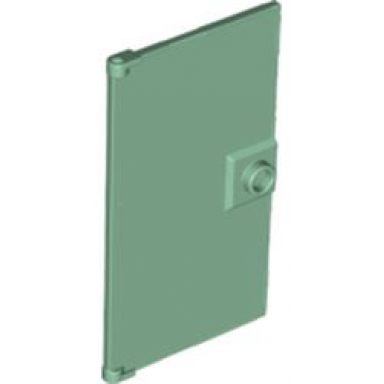 sand green door 1 x 4 x 6 with stud handle