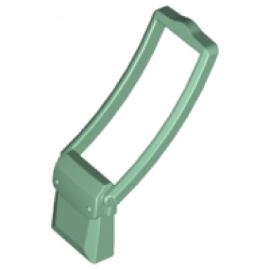 sand green minifigure utensil bag messenger pouch
