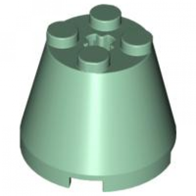 sand green cone 3 x 3 x 2