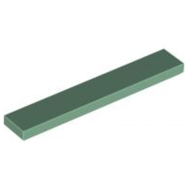 sand green tile 1 x 6