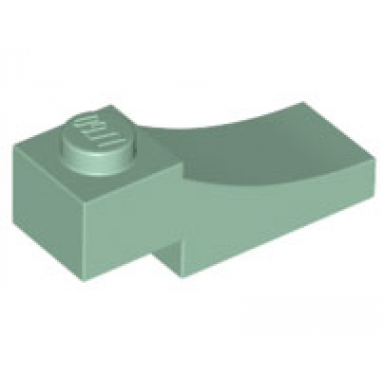 sand green arch 1 x 3 inverted