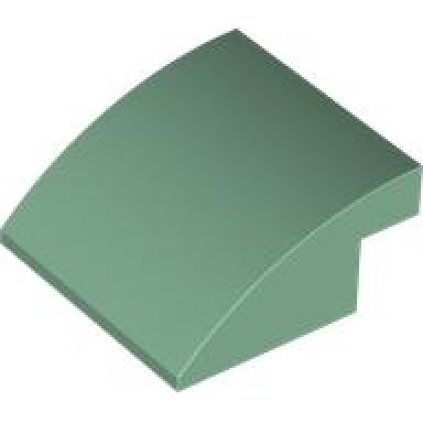 sand green slope curved 4 x 4 x 1 2 3
