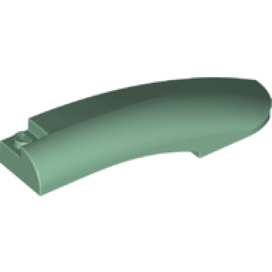 sand green wedge 10 x 2 x 2 right