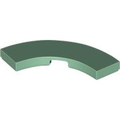 sand green tile round corner 3 x 3 macaroni