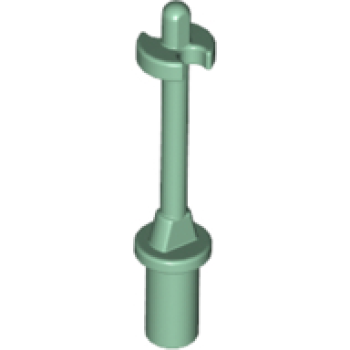 sand green minifigure utensil ski pole 3l with handle stop ring and side stops