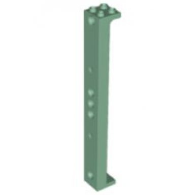sand green support 2 x 2 x 13 with 5 pin holes
