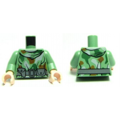 sand green torso sw camouflage pattern weapon belt sand green arms light nougat hands