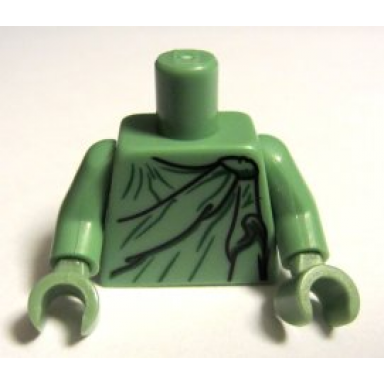 sand green torso female black and dark green robe pattern lady liberty sand green arms sand green hands