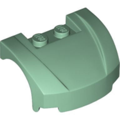 sand green vehicle mudguard 3 x 4 x 1 2 3 curved front