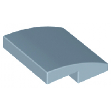sand blue slope curved 2 x 2 x 2 3