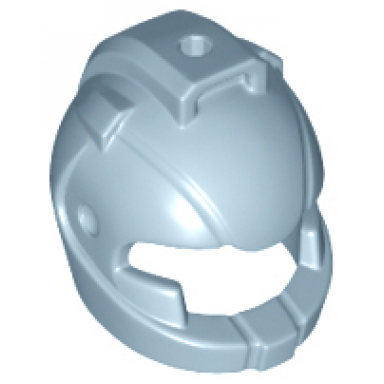 sand blue minifigure headgear helmet space with air intakes and hole on top