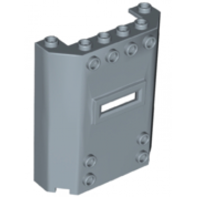 sand blue panel 2 x 6 x 6 with window slot
