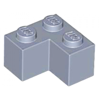 sand blue brick 2 x 2 corner