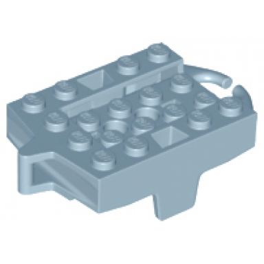 sand blue vehicle base 4 x 5 roller coaster car