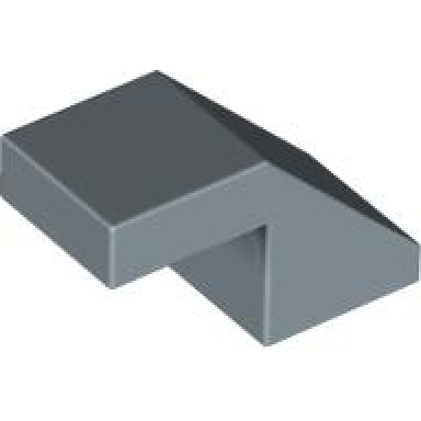 sand blue slope 45 2 x 1 with cutout without stud