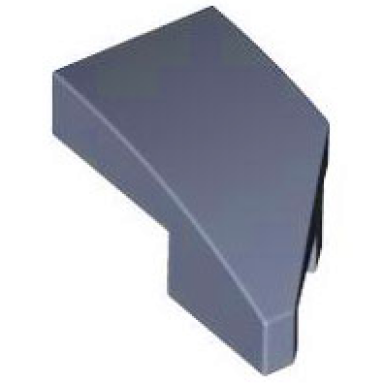 sand blue wedge 2 x 1 x 2 3 left