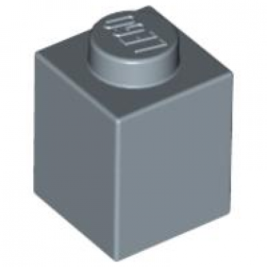 sand blue brick 1 x 1