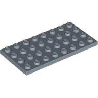 sand blue plate 4 x 8