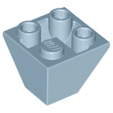 sand blue slope inverted 45 2 x 2 double convex