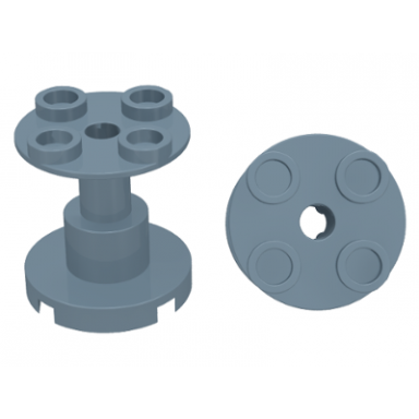 sand blue support 2 x 2 x 2 stand with complete hole