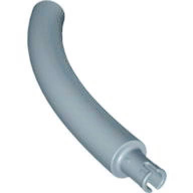 sand blue dinosaur tail neck middle section with bar hole and technic pin