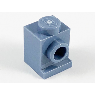 sand blue brick modified 1 x 1 with headlight