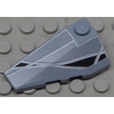 sand blue wedge 4 x 2 triple left with alpha team arctic speeder pattern
