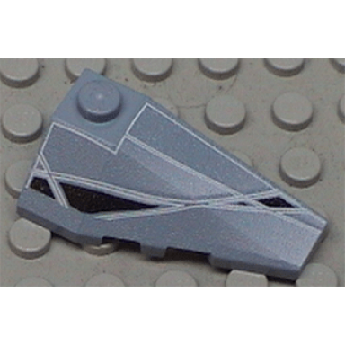 sand blue wedge 4 x 2 triple right with alpha team arctic speeder pattern