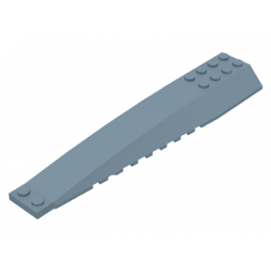 sand blue wedge 16 x 4 triple curved with reinforcements