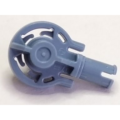 sand blue technic rotation joint ball loop with 2 perpendicular pins with friction
