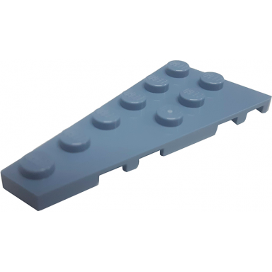 sand blue wedge plate 6 x 3 left