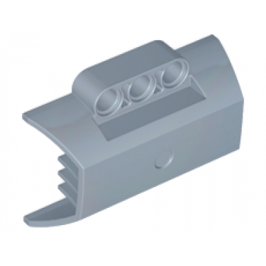 sand blue technic panel engine block half side intake