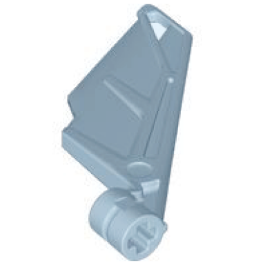 sand blue bionicle wing small tail with axle hole