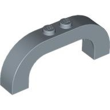 sand blue arch 1 x 6 x 2 curved top