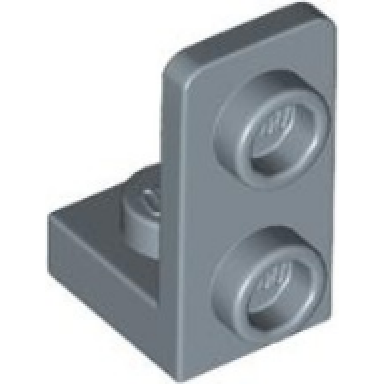 sand blue bracket 1 x 1 - 1 x 2 inverted