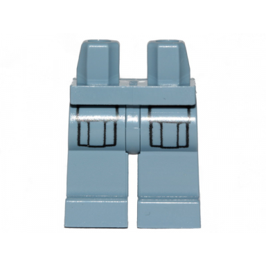 sand blue hips and legs with cargo pockets with flaps and pleats pattern