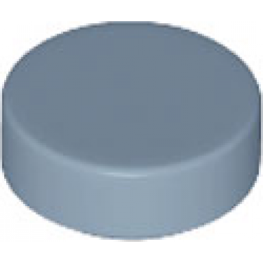 sand blue tile round 1 x 1