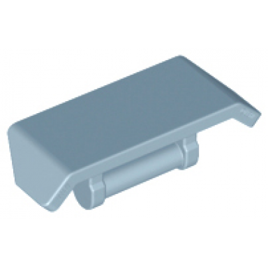 sand blue vehicle spoiler with bar handle