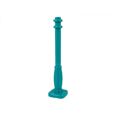 light turquoise support 2 x 2 x 7 lamp post 6 base flutes