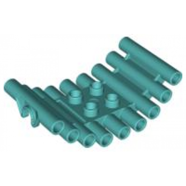 light turquoise duplo bridge log