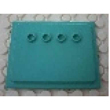 light turquoise scala wall panel 5 x 6 with four studs