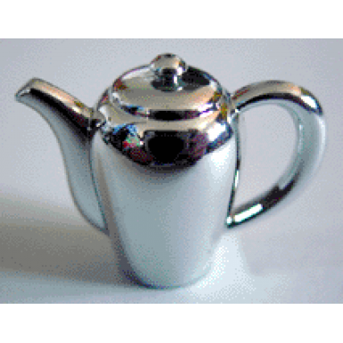 chrome silver minifigure utensil teapot belville scala