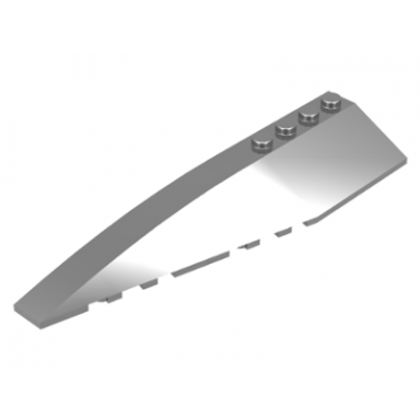 chrome silver wedge 12 x 3 left