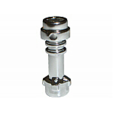 chrome silver minifigure weapon lightsaber hilt straight