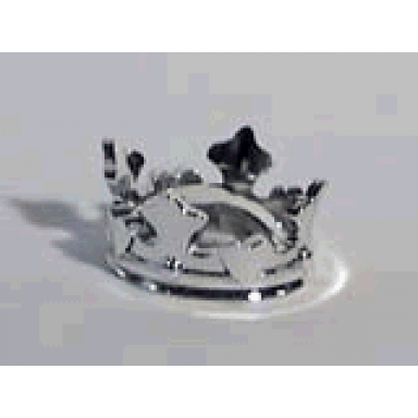 chrome silver belville clothes crown