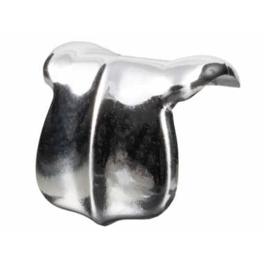 chrome silver minifigure armor breastplate
