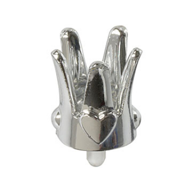 chrome silver belville clothes crown mini